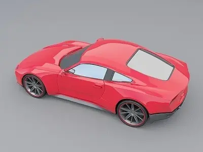 Arenos generic sportscar concept 3D model