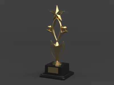 Trophy Cups 3D model 125