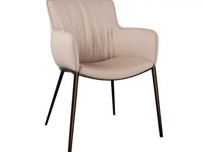 Dining chair 03 3D model