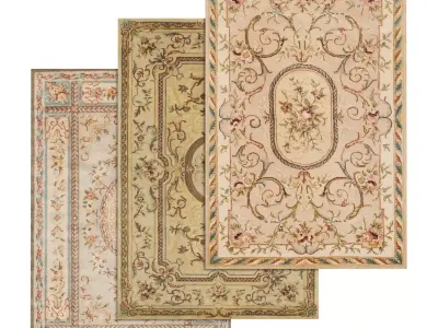 Rug Set 2281 3D model
