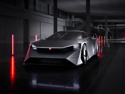 Nissan Hyper Force 2025 Concept  Futuristic Sports Car 3D Model 3D model