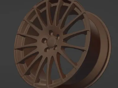 OZ Racing Superturismo Low-poly 3D model