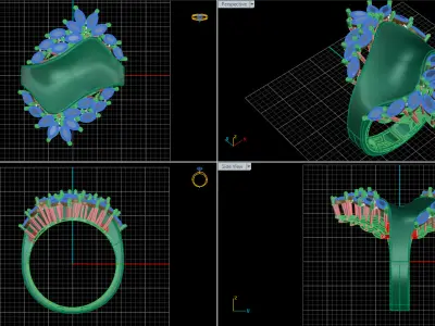 jewelry ring 248 3D print model