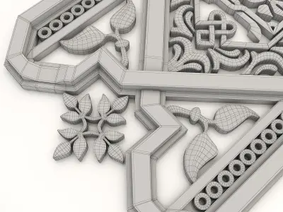 Decor 20 - For CNC and Interior 3D model