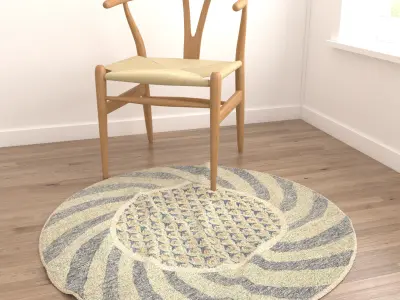 Rugs No 222 Low-poly 3D model