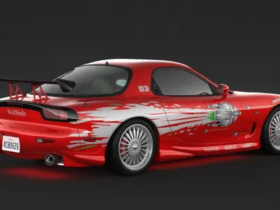 Mazda RX-7 3D model