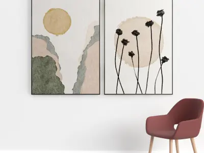 Photo Frame 159 Low-poly 3D model