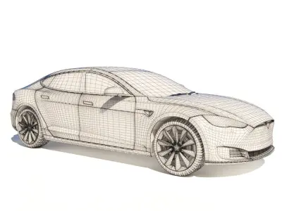 Tesla Model S 3D model