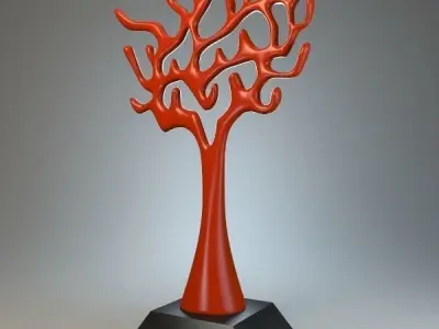 Tree Sculpture P 3D print model