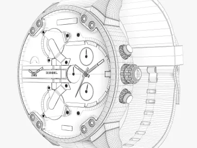 Diesel mr daddy dz 7427 3D model