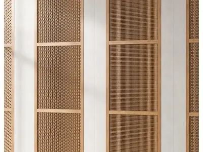 decorative wall 02 3D model