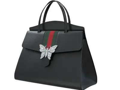 Gucci Totem Top Handle Bag Low-poly 3D model