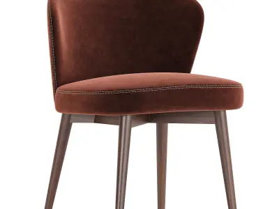 Fargo dining chair 3D model