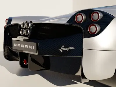 Pagani Huayra 3D model