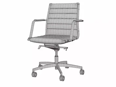 Office chair 01 3D model purchase