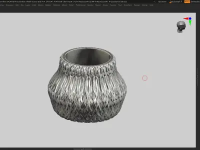 vase 3d print 326 3D print model