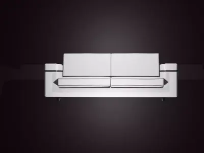 Modern Armchair 3D Model 3D model