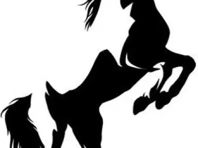 Beautiful Horse Wall Decor The Art of Horse Decor 3D model