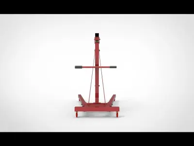 Engine Crane 3D model