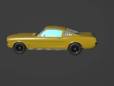 super car  3D model by blenderart2009