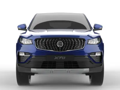 proton X70 2023 3D model