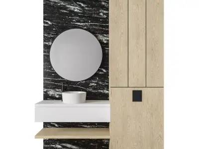 Luxury Bathroom 93 3D model