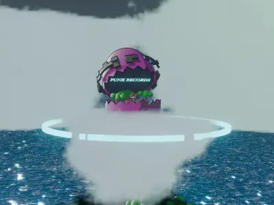 EGG HEAD ONE PIECE  Low-poly 3D model