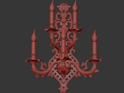 Sconces Vivaro E 2 1 5 CG 3D model