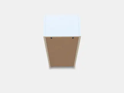 BILLY Library 1 Low-poly 3D model