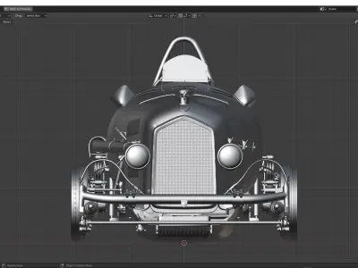 Alfa Romeo p3 1934 3D model