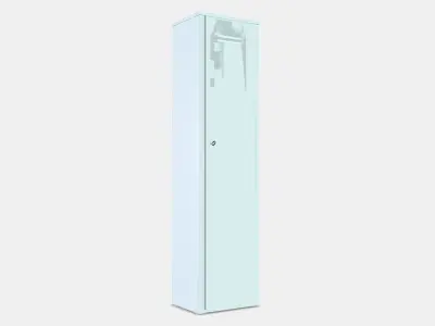 IVAR Cabinet with door 1 Low-poly 3D model