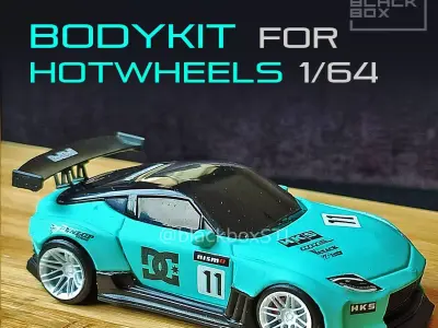 400Z BODYKIT For Hotwheels 1-64th 3D print model