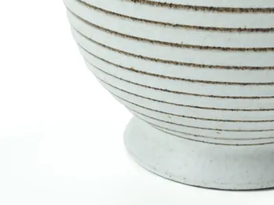 polypasta - vintage ceramic vase lines 3D model