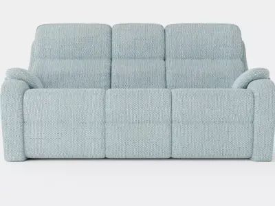 Cobalt Sofa Low-poly 3D model