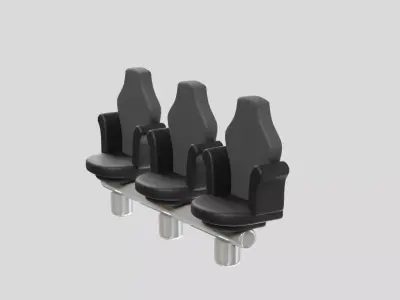 Stadium Seats Sports 3D model