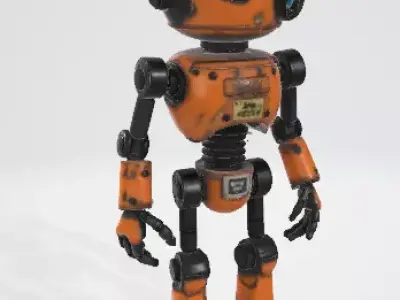 Mechanical Robot 3D Model 3D model