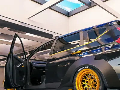 Mitsubishi Xpander 2020 Custom Widebody Kits Low-poly 3D model