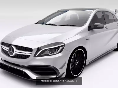 Mercedes Benz Car Collection 3D Model Pack