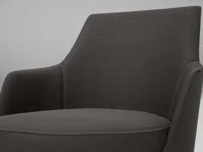 Flexform Guscio Chair UE4 Low-poly 3D model