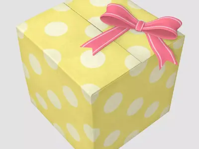 Gift box 3D model
