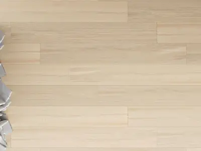 Wood Floor Oak Canna Vintage 3D model