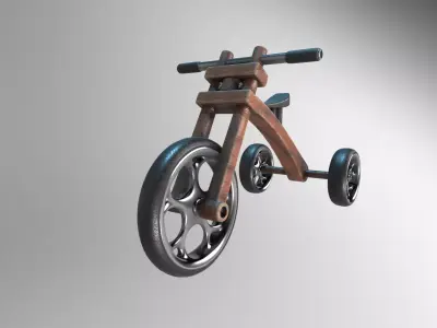 BALLANCE BIKE RIKE KIDS Low-poly 3D model