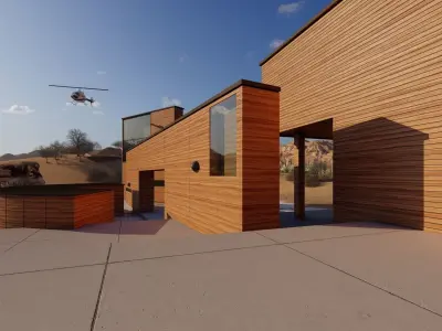 LABORATORY BUILDING 3DMODEL 3D model