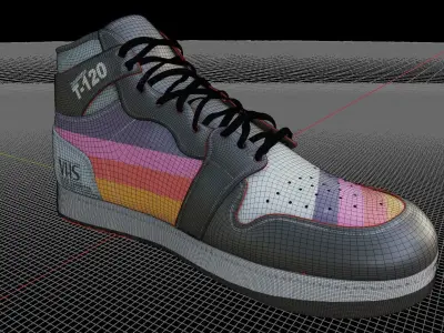 VFX Shoe Model 3D model