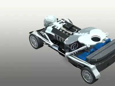 Concept SKELOID 3D model