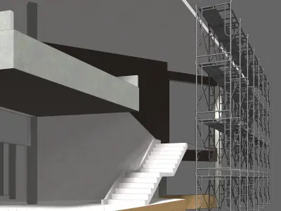Construction scene 2313 3D model