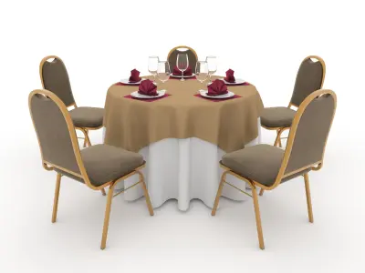 Collection Banquet Table and Chair 06