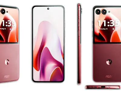 High Quality 3D Motorola Razr 60 Ultra Flip Phone 2025 Rigged 3D model