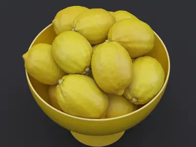 Fruit Bowl IV 3D model