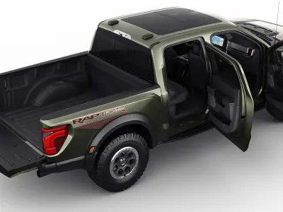 Pick-up 2024 F-150 Raptor R 3D model